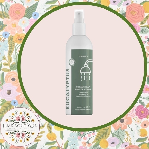 INNATUS AROMATHERAPY SHOWER STEAMER SPRAY 100% EUCALYPTUS OIL - Picture 1 of 8